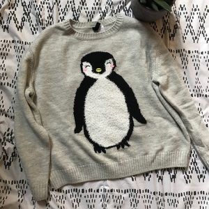 H&M Penguin Sweater